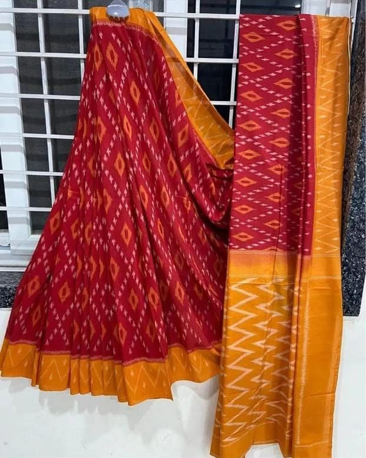 Ikkath mercerized cotton sarees