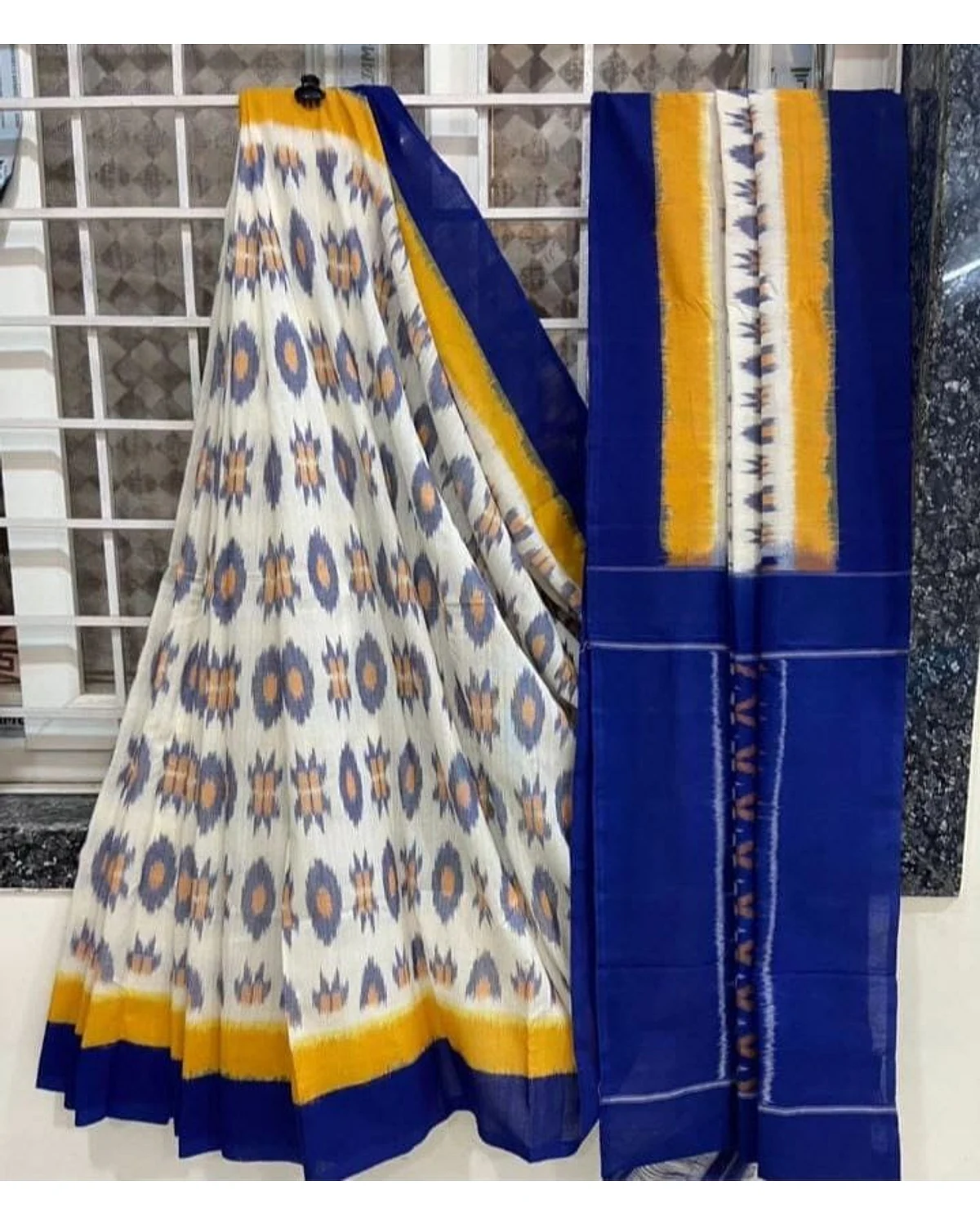 Ikkath mercerized cotton sarees