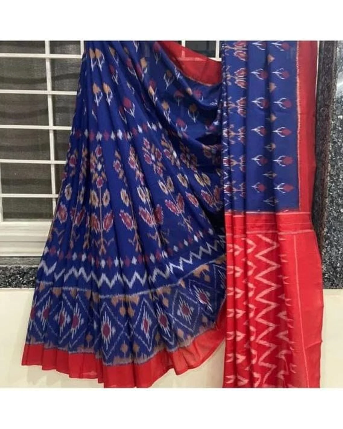 Ikkath mercerized cotton sarees