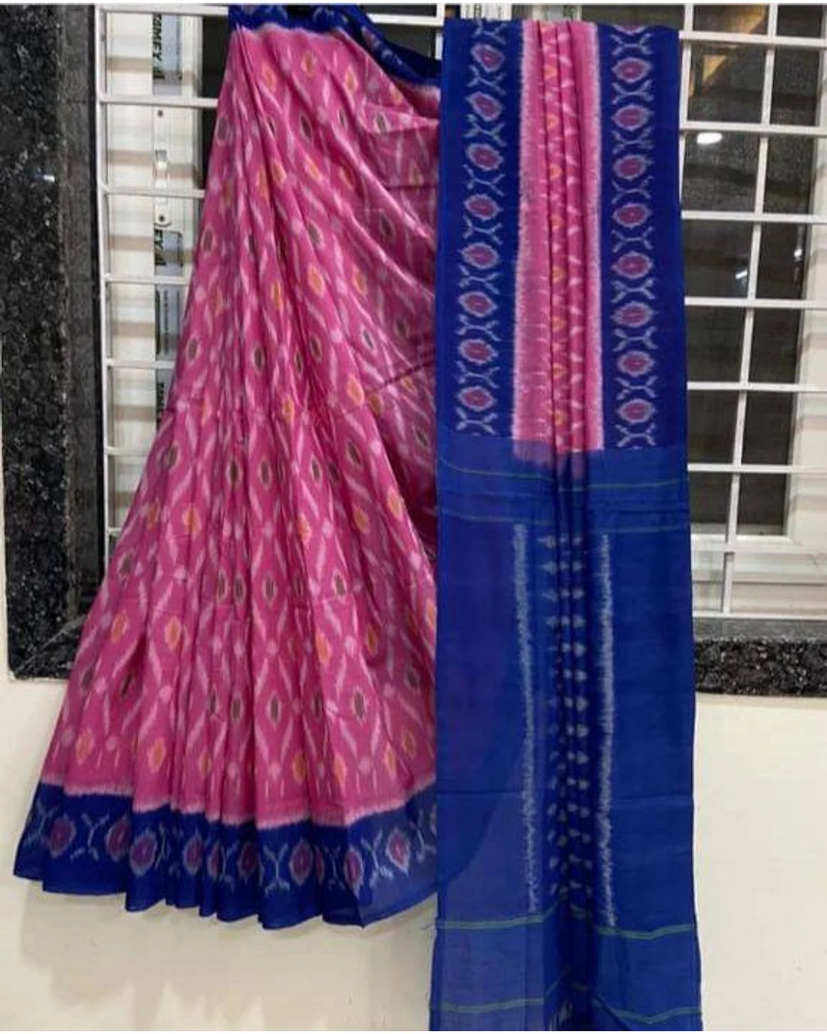 Ikkath mercerized cotton sarees