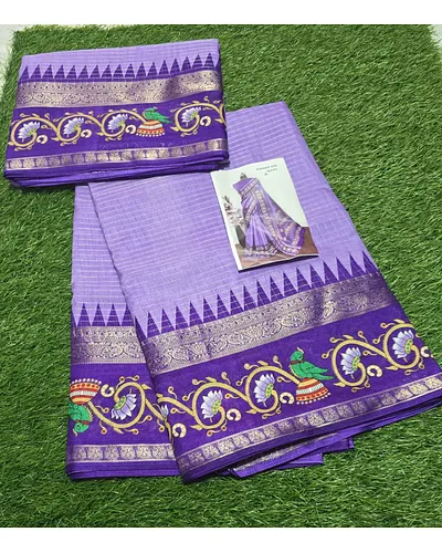 Tanjore paint fancy sarees