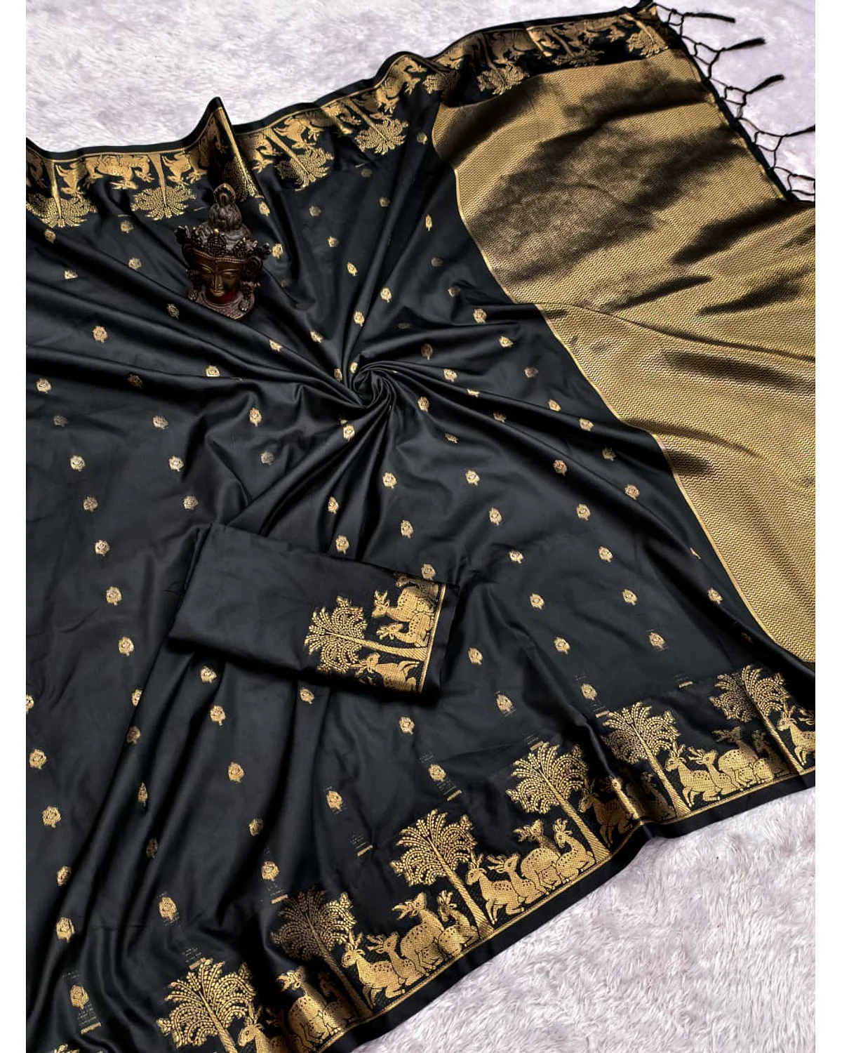 Satin silk sarees