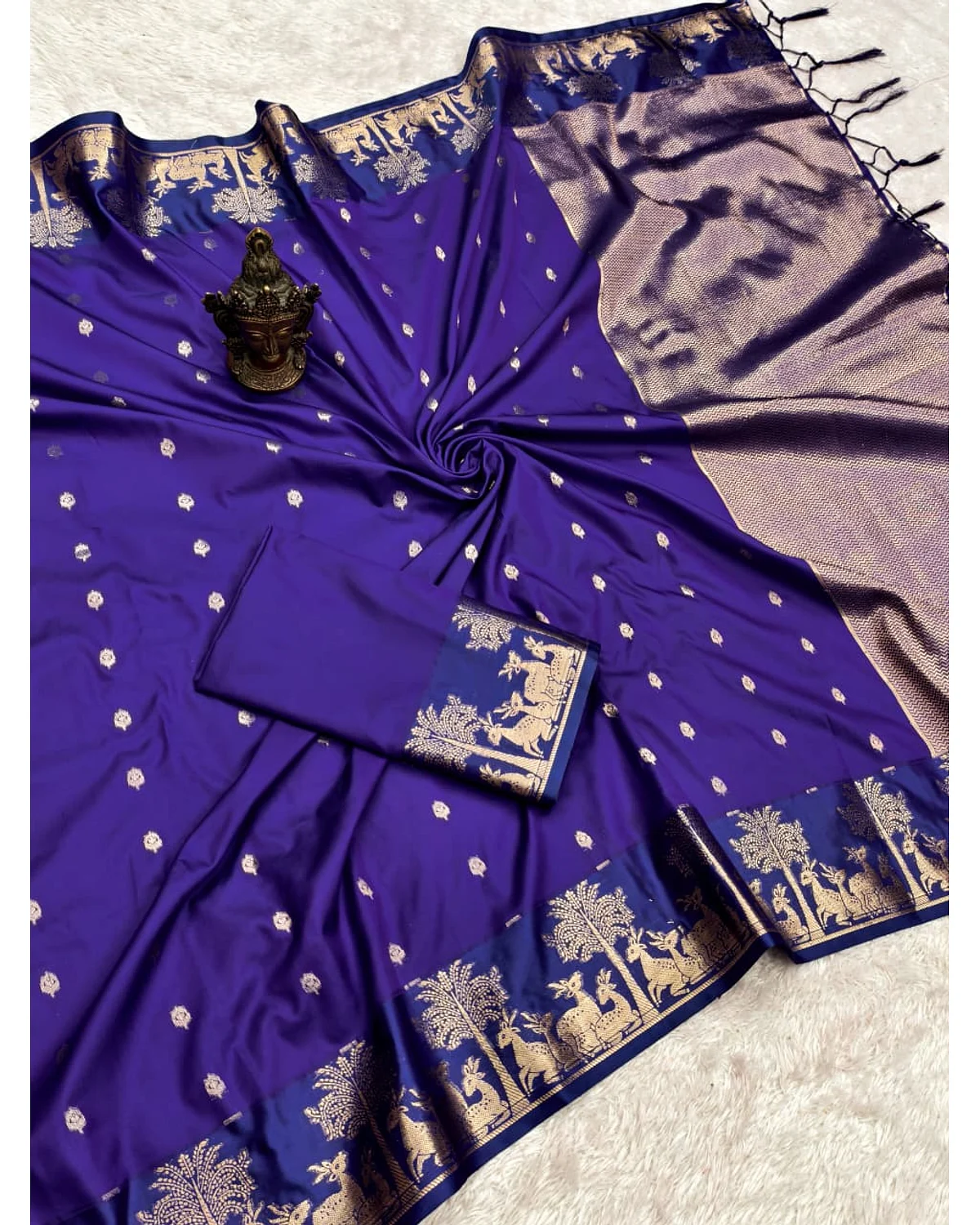 Satin silk sarees